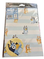 BBC Bluey  Gift Wrap Sheets