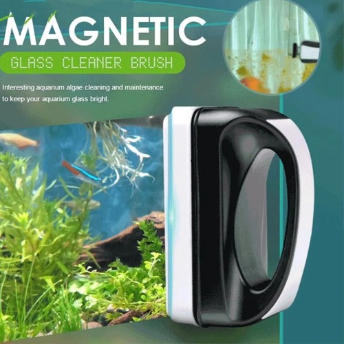 Magnetic fish tank brush algae - fish,