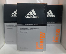 3 x Adidas Deep Energy After Shave Splash 100ml