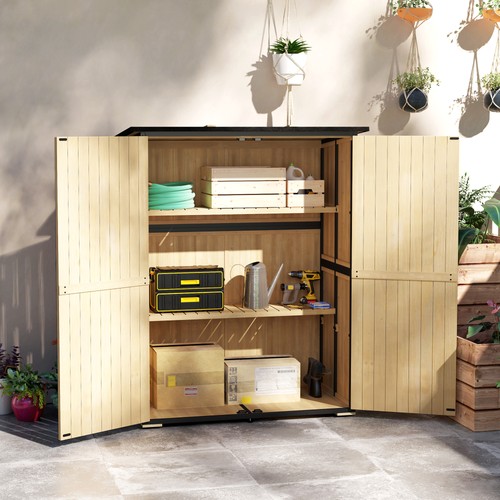 Wood storage shed - wood, shed,