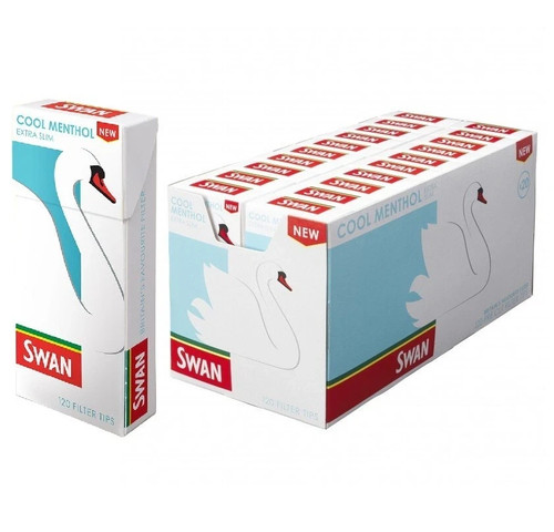 Swan cool menthol extra slim - menthol,