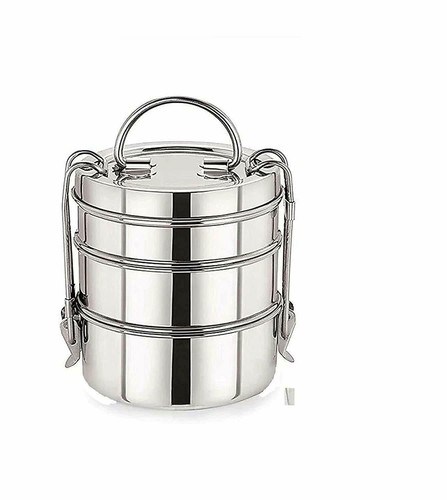Stainless steel lunch - steel, clip