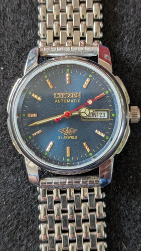 Citizen men blue automatic - citizen,
