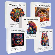 Wooden jigsaw puzzles large - wooden,