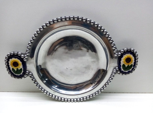 Solid heavy pewter large - pewter,