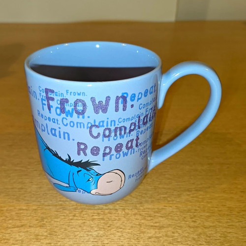 Eeyore frown complain repeat - eeyore, "frown