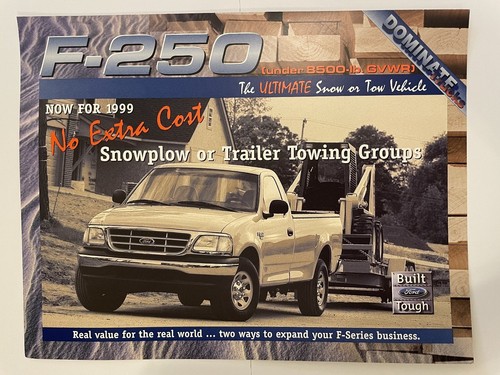 Ford 250 truck brochure ad - ford,