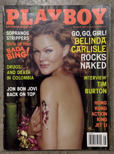 Playboy magazine august 2001 - magazine,