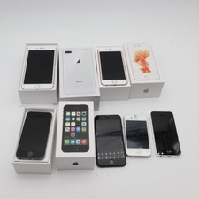 Apple iPhone Mixed Lot x6 – 8 Plus, 6s, 5s, 5c, 4/4s – For Parts with Boxes