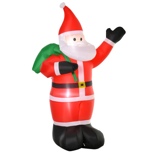 8ft christmas inflatable - 8ft, santa