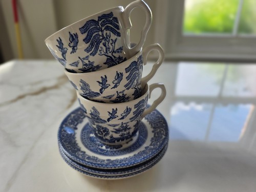 Vintage blue willow - vintage,