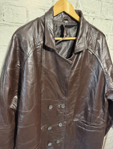 Vintage echt leder brown - vintage,