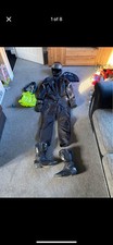Motorbike Jacket And Trousers, Helmet And Boots