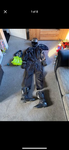 Motorbike jacket and trousers - motorbike,