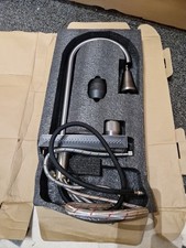 Monobloc Kitchen Sink Mixer Tap Matt Black