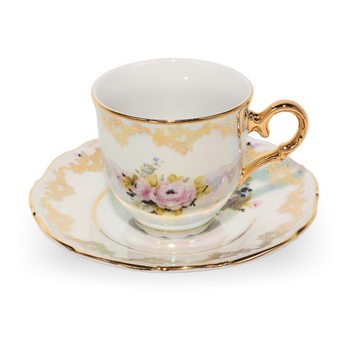 Vintage czech teacup set - czech,