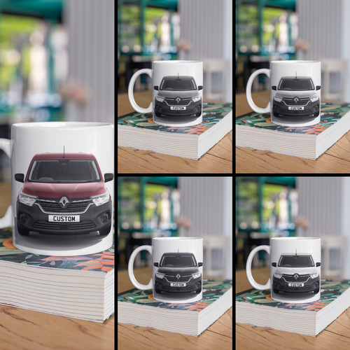 Personalised kangoo coffee mug - personalised,