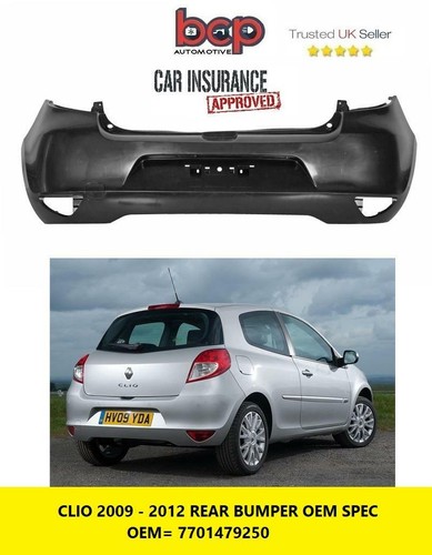 Renault clio 2009 2012 rear - clio,
