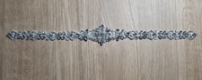 Beaded Bridal Belt/Applique - 46cms