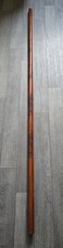 Carved Dragon Red Bo Staff