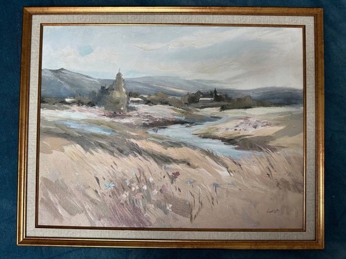 Large framed original oil - large,