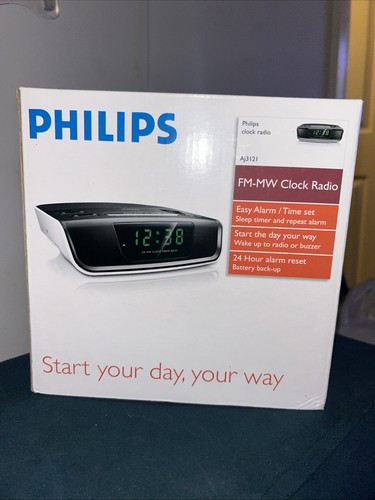 Philips clock radio - clock,