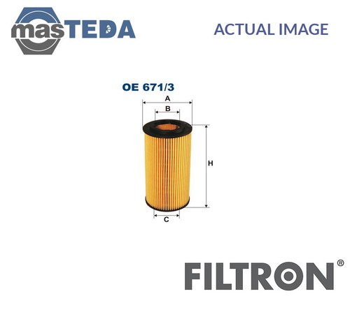 671 engine oil filter - oe, 671/3