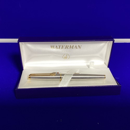 Waterman paris boxed silver - boxed,