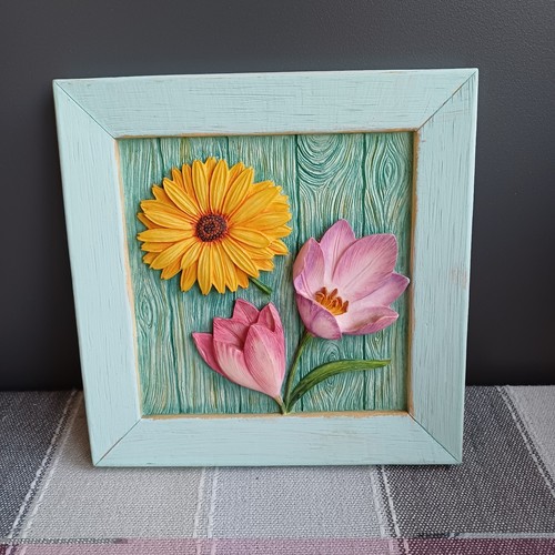 3d wall plaque - s,