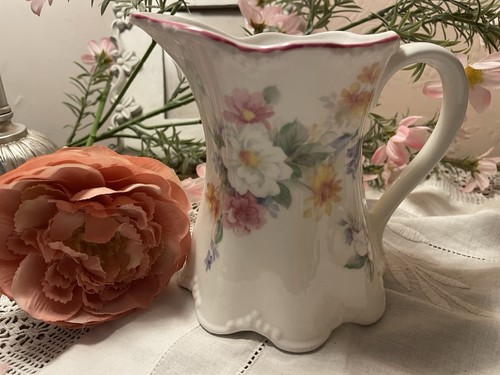 Vintage floral jug george - jug,