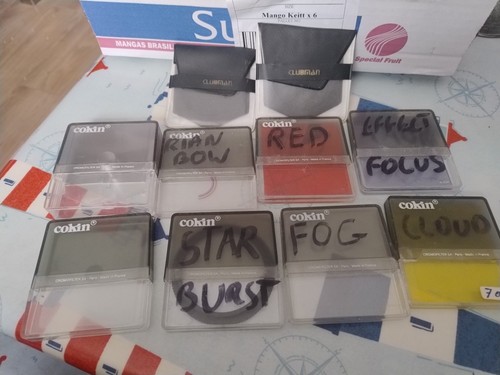 Cokin filters joblot - cokin, pieces