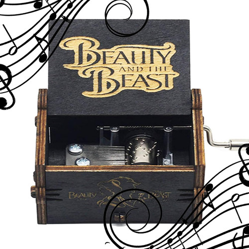 Wooden music box - music,
