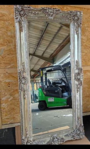 Rectangle silver full length - silver,
