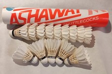 Badminton Shuttlecocks. A