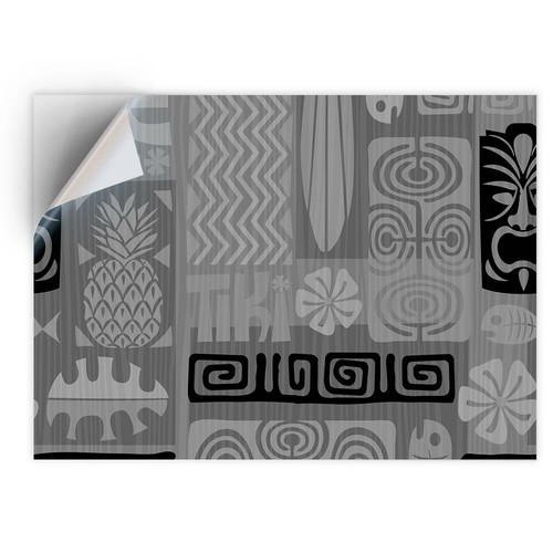 Vinyl sticker bw - x,