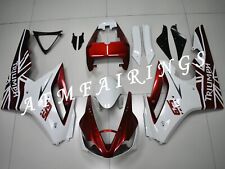 Red White ABS Injection Mold Bodywork Fairing Kit Cone for Daytona 675 2006-2008