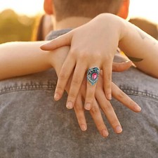 Turkish Sapphire Ring For