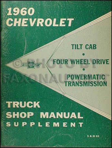 1960 chevrolet 4wd pickup - 1960,