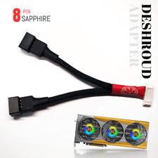 Sapphire Deshroud Adapter - TOXIC RX 6900 XT Air Cooled Cable (8 Pin)