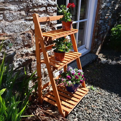 Wooden shelf foldable rack - wooden,