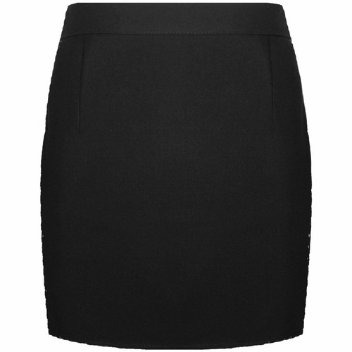 Girls black plain pencil - girls,