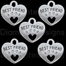 10 Pcs - Tibetan Silver Best