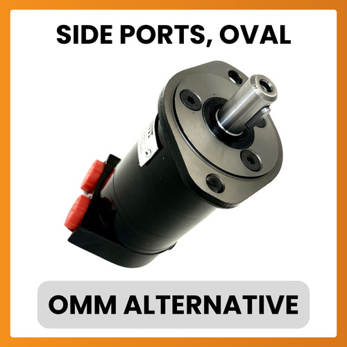 Side ports oval - side, low