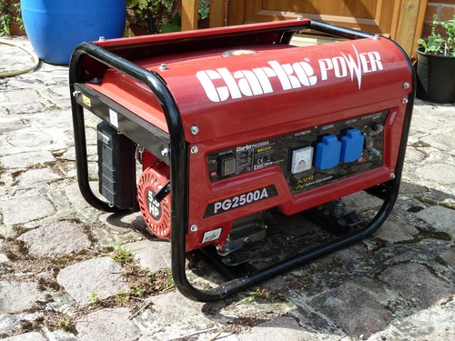Clarke pg2500a 2kva petrol - clarke, 2.2kva