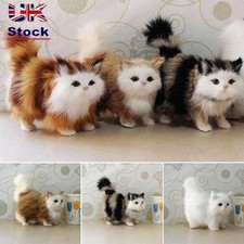 Cute Gift Faux Fur Kitten Doll