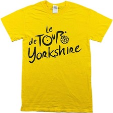 Gildan T Shirt Yellow Small Le