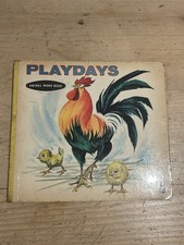 Playdays Animal Word Book Young World Productions Ltd #631 MW