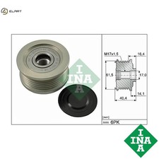 ALTERNATOR FREEWHEEL CLUTCH