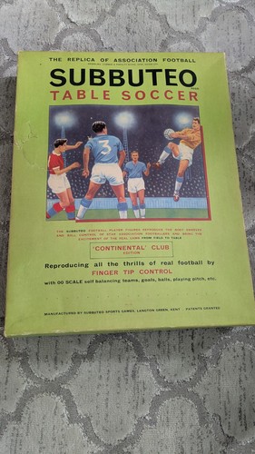 Vintage subbuteo table - subbuteo, soccer