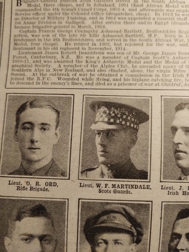 Sk201 ephemera ww1 picture - sk201,